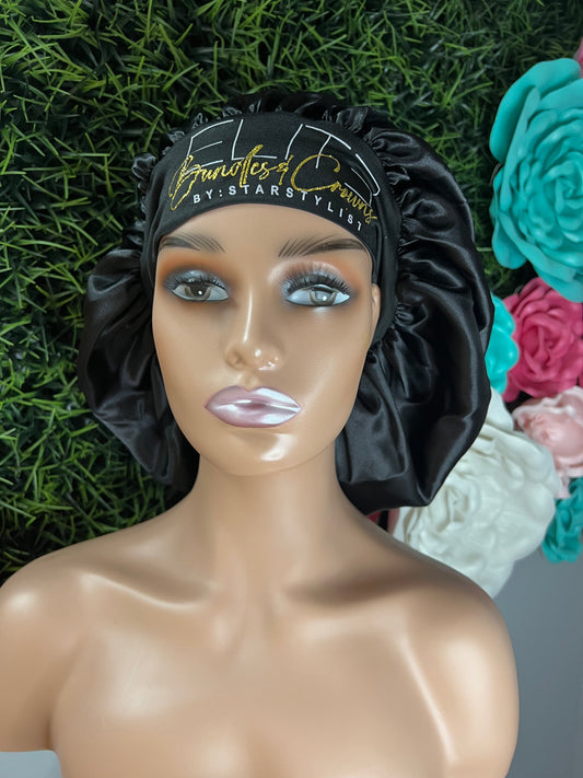 Elite Bundles and Crowns Circle Bonnet with Band by StarStylist