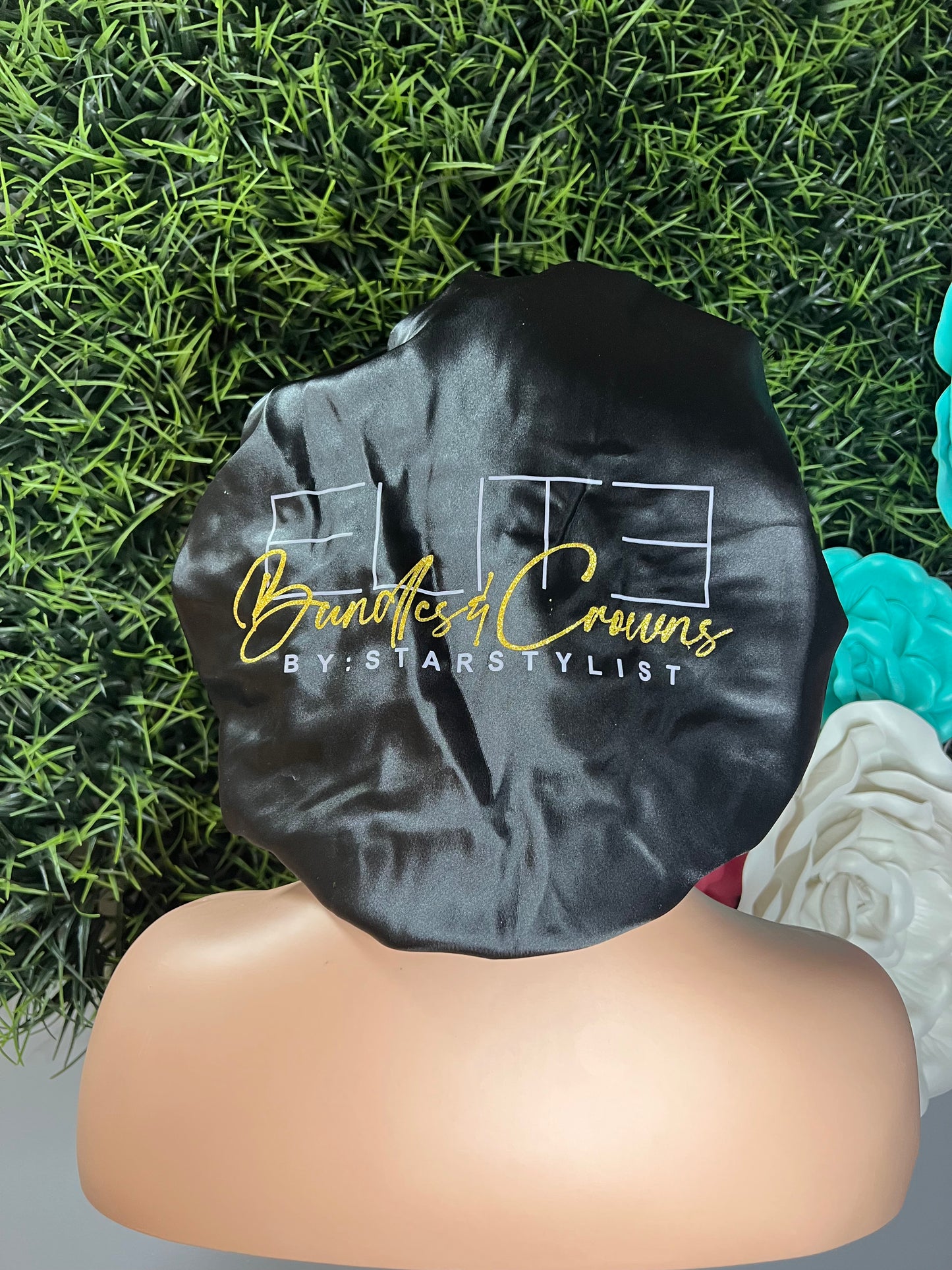 Elite Bundles and Crowns Circle Bonnet with Band by StarStylist